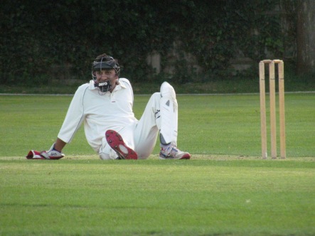 Shahzeb's new stance behind the stumps