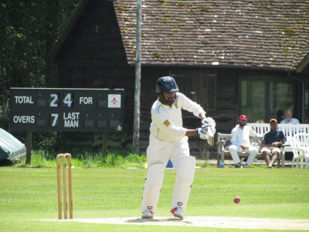 Chetan Malhotra leads the way with a solid 64